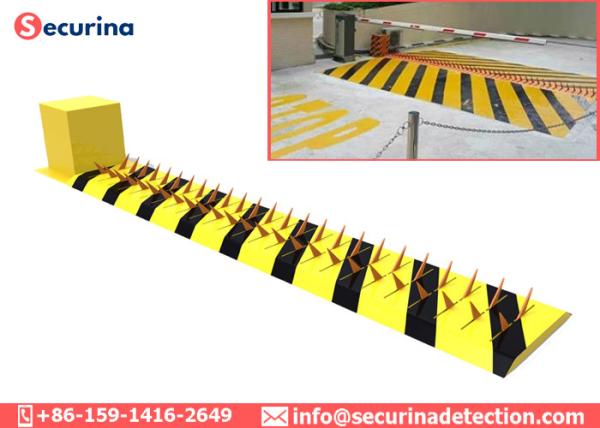 Estrada ajustável Spike Traffic Steel Road Barrier 24V da maneira do assassino um do pneumático da velocidade
