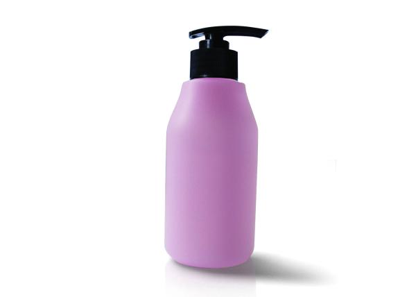 HDPE Empty Plastic Bottles / Green 500ml Plastic Bottle With Pump Dispenser