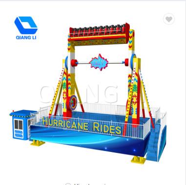 Turnable Games Top Spin Ride , Customized Theme Park Thrill Rides CE Approved