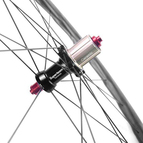 Дорожные велосипеды 700c Углеродное волокно Колесо набор 50 мм Клинчер Углеродное колесо Колесо велосипеда