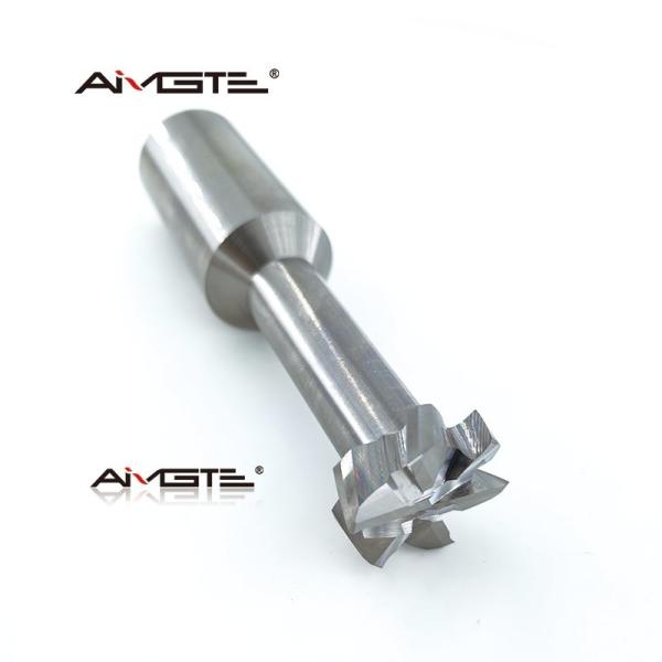 Tungsten Carbide 6 Flutes T Slot Milling Cutter Hardened Steel Aluminum End Mill CNC Router Bit for T Type Groove 6mm 8mm 10mm 12mm Shank