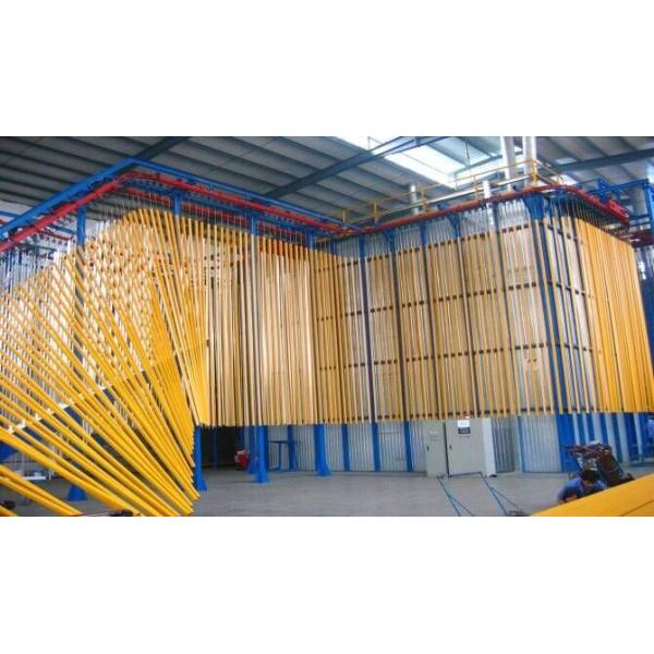 Полностью автоматическая линия покрытия металлического порошка завода 380V 220V краски покрытия порошка