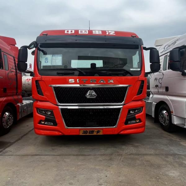 430hp Used Tractor Trailer Sinotruk Howo C910 wheels manual diesel