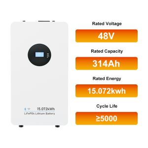 Indoor Floor-Mounted Energy Storage 15kWh with Smart BMS Remote Monitoring