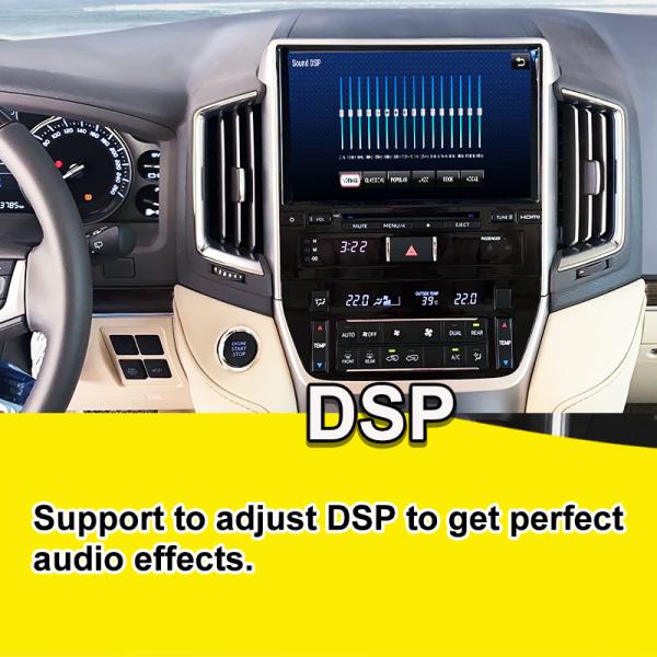 Android Multimedia Interface for Land Cruiser GX_R 2018-2021 LC200 Wireless Apple CarPlay&Android Auto Retrofit Upgrade