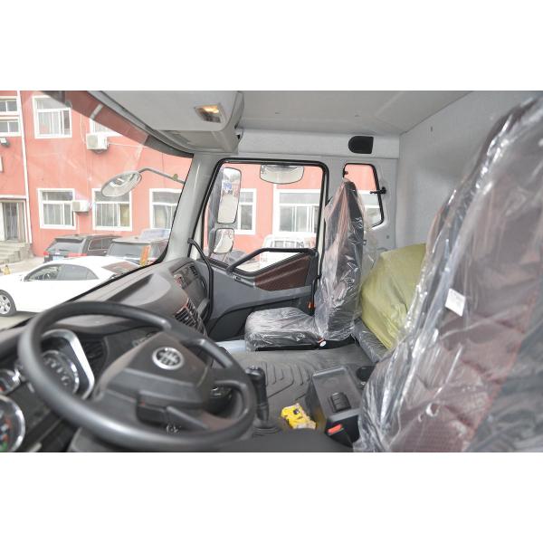 J6P 375HP 8X4 Fully Floating Flat Top Half Displacement 7.86m³ FAW Jiefang Concrete Mixer Truck