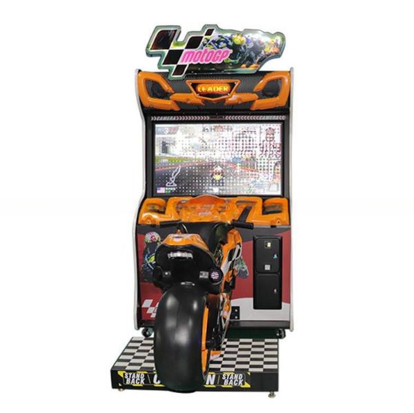 Adult Moto Racing Simulator Motorbike Driving Simulator For Shopping Mall