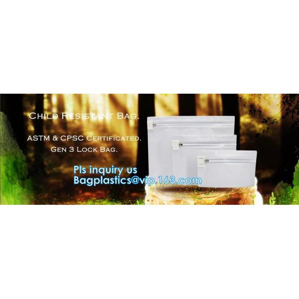 Запах придает непроницаемость 7 сумок Mil белых Mylar, повторно использует сумку алюминиевой фольги молнии доказательства запаха/прокатанные сумку/качество еды алюминиевой фольги