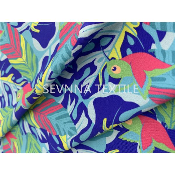 Anti UV Activewear Knit Fabric Poly Yarn Excellent Sweat Absorbency