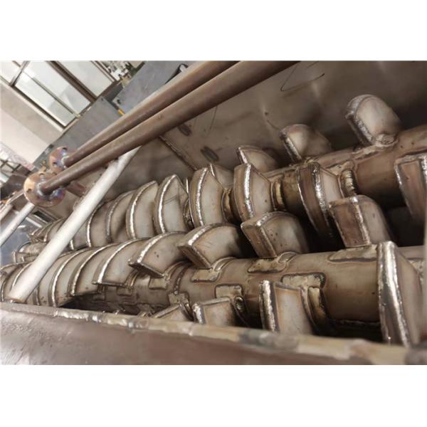 Efficient Hollow Paddle Dryer With Heat Transfer Area 2.7-110m2 OEM Service