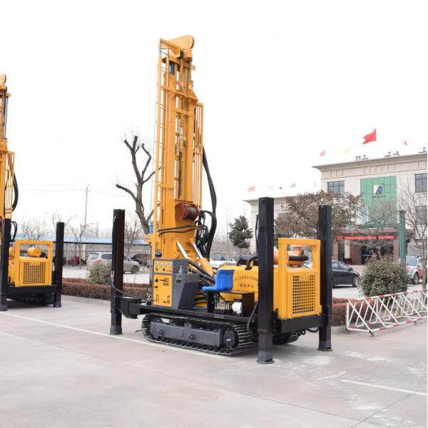 Pneumatic 200m Top Hammer Crawler Drilling Rig
