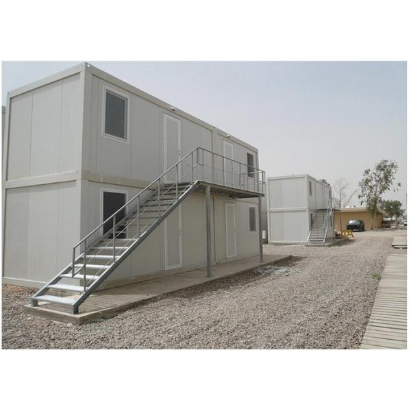 Sandwich Panel Fireproofed Movable Steel Structure Building With Bedroom