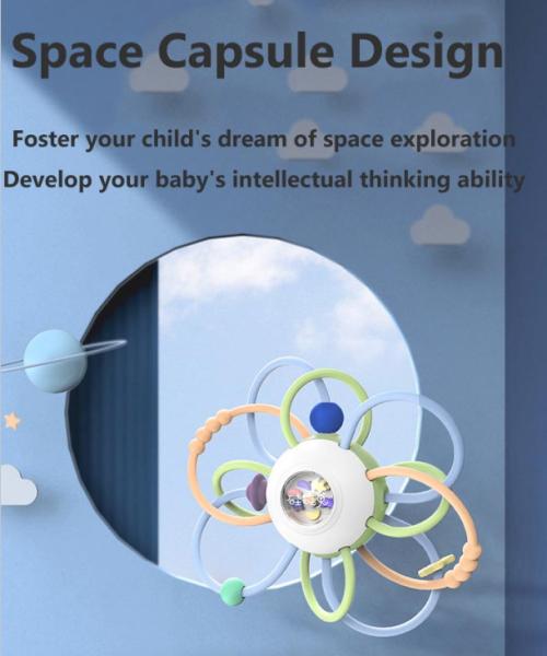 Food Grade Silicone Baby Chewing Toys Children'S Puzzle Sensory Silicone Toys