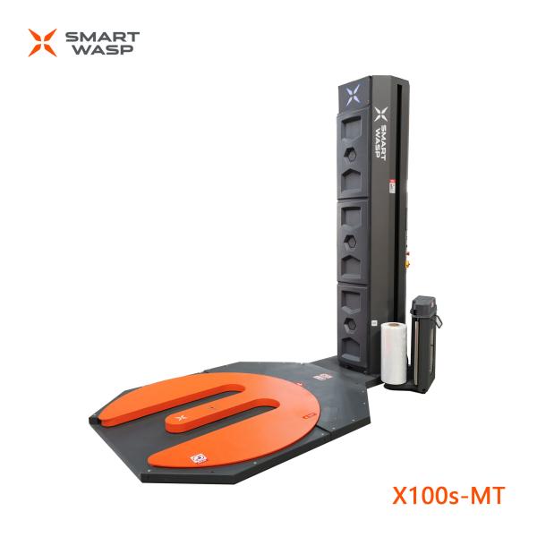 Versátil Máquina de Envolvimento de Estiramento Totalmente Automática / Retorno de Paleta de Envolvimento de Redução