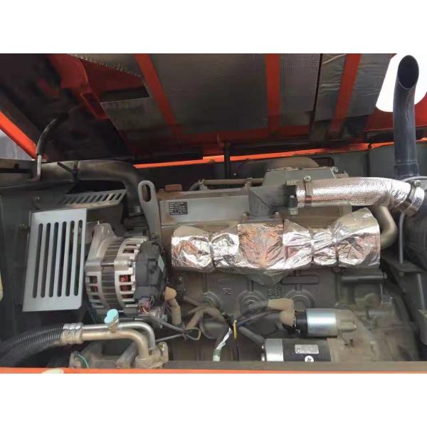 Red Japan Isuzu Engine ZX70-5A Hitachi 7 Ton Excavator