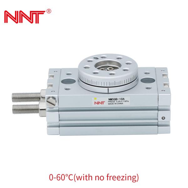 min 0.1MPa Rotary Air Cylinder , Pneumatic Cylinder Actuator Accurate 0.01mm