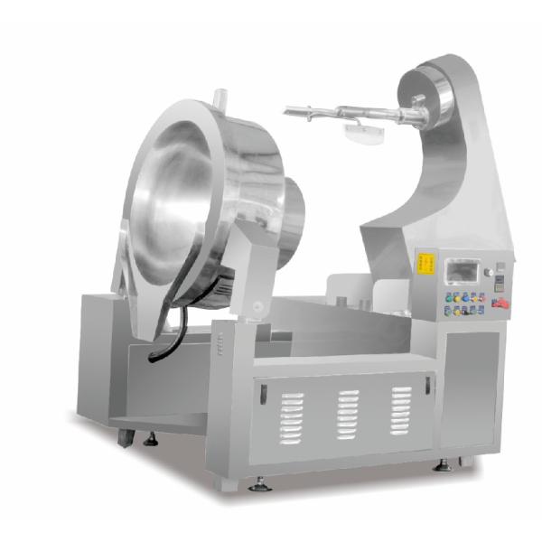 Jacketed Steam Kettle Food Cooking Mixer Machine Easy Operate Cooking Equipment for Red