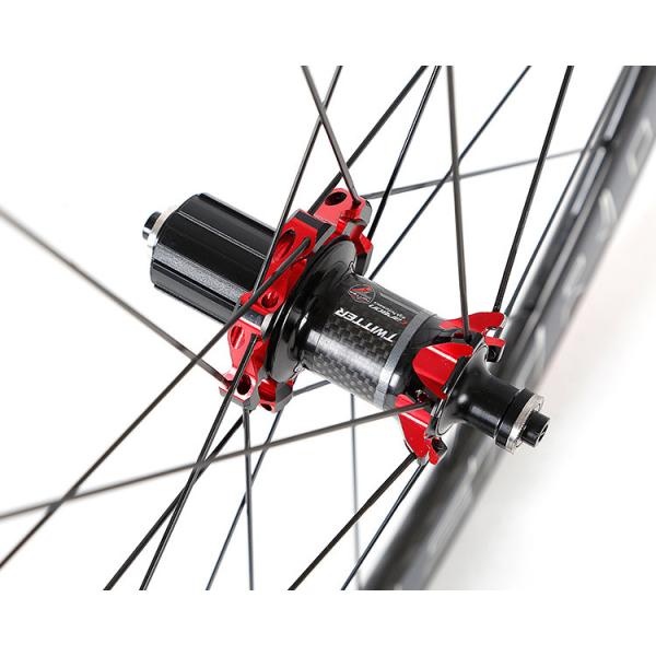 велосипед Wheelset дороги углерода Twill 12K, конюшня 50mm Wheelset 700C RS R50DB