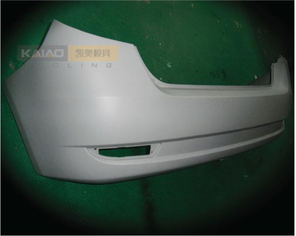 Car Bumper Plastic CNC Rapid Prototyping Customized RIM Service