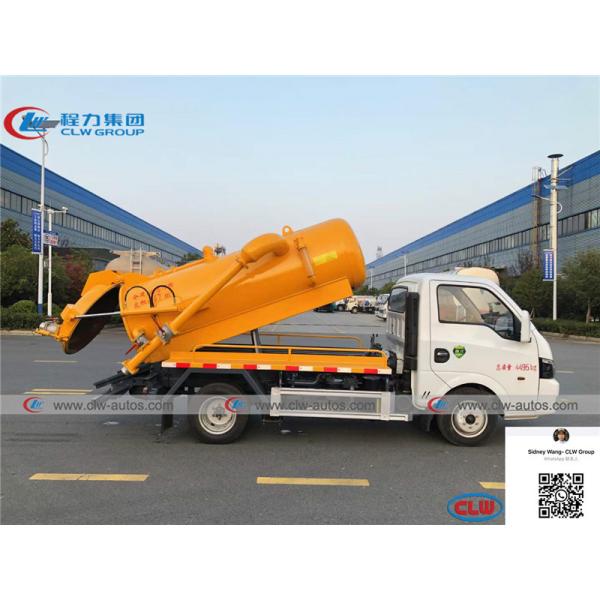 Dongfeng Tuyi 4x2 LHD 2 Tons Vacuum Sewer Suction Truck