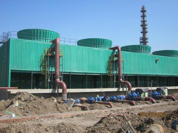 Industrial Open Water Cooling System , Induced Draft Counterflow Cooling Tower