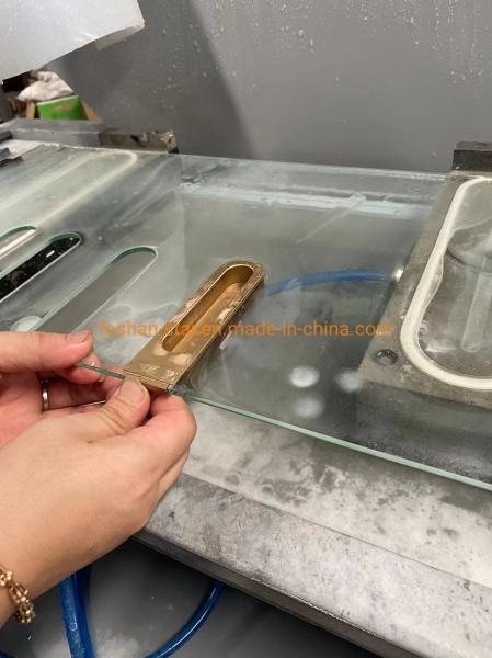 St-Xd Máquina de perfuração de fresagem de vidro CNC Facil operação e para buraco de engrenagem de porta de vidro