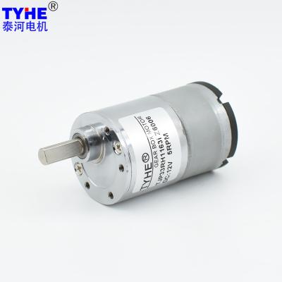 Smart Home PMDC Micro DC Gear Motor 33mm Diameter 2W 3V 24V 12v
