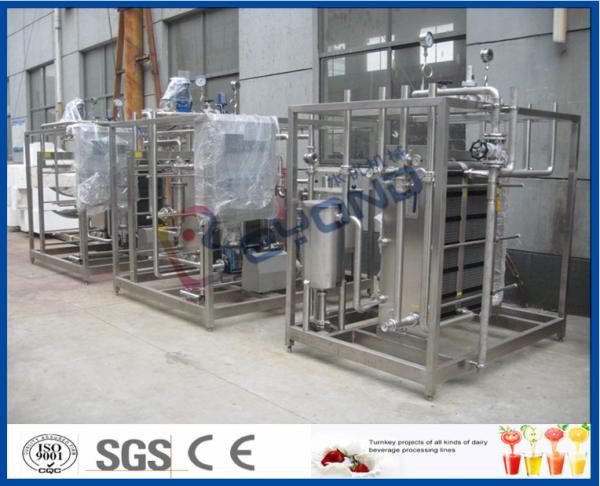 Full Auto/equipamento semi auto da pasteurização do leite para a produção do enchimento asséptico