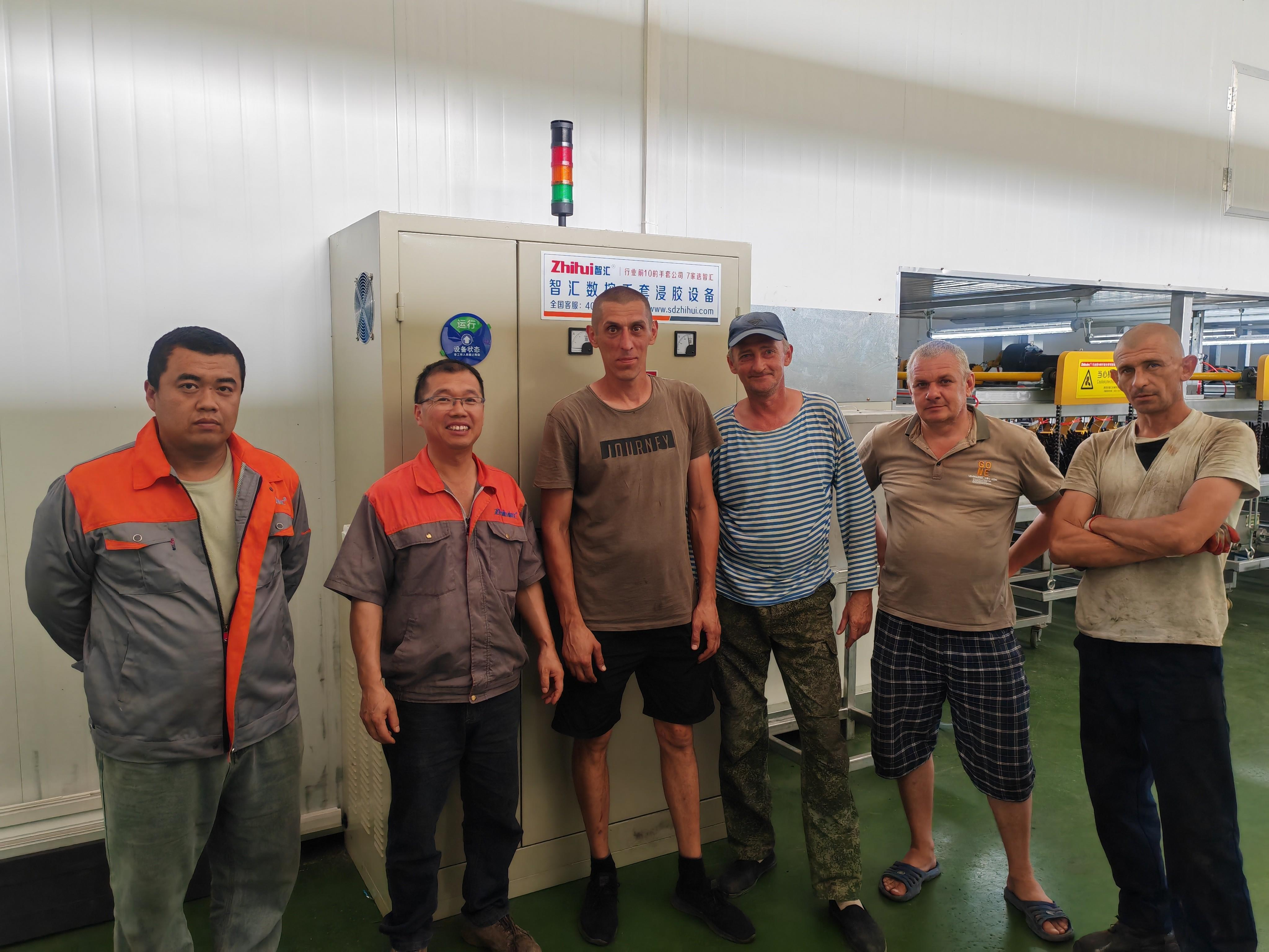 Industrial Glove Making Equipment CNC Controlled Gloves Production Machine