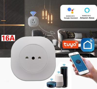 Electric Wifi Smart Plug 16a 2.2KW 3.5KW Itlay Standard Timer Smart Plug