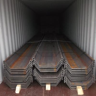 Mild Steel Z Type Pile Sheet Piling Q235 Q345 Cold Formed S355