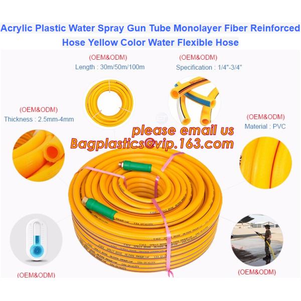 best sale high pressure flexible pvc spray hose pipe in agricultural spraying pump