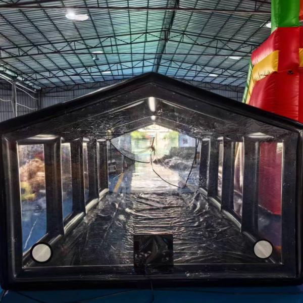 Прозрачная надувная автомобильная гаража капсульная палатка наружная надувная автомобильная крышка