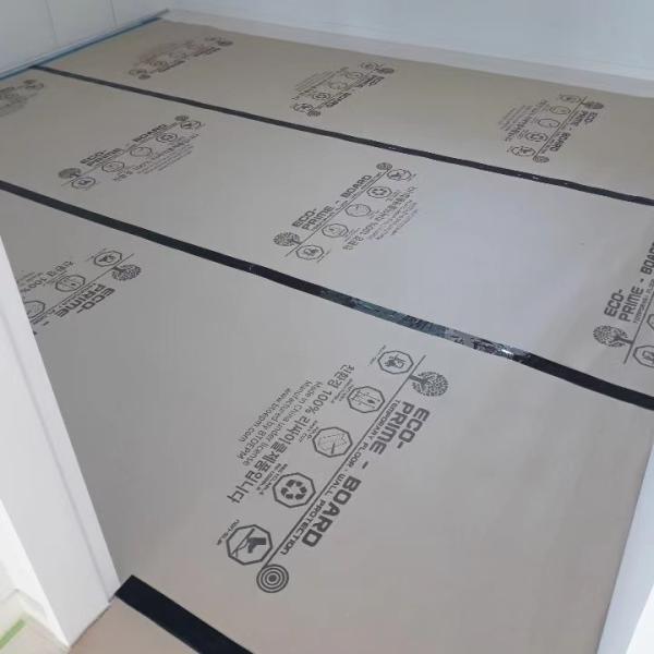 Heavy Duty Floor Protection Paper Roll , Construction Hardwood Floor Protection