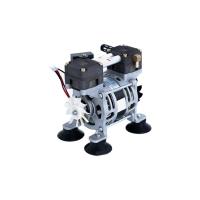 Bomba de vacío en miniatura de bajo ruido 25 litros/minuto 220V Bomba de vacío libre de aceite para equipos de laboratorio