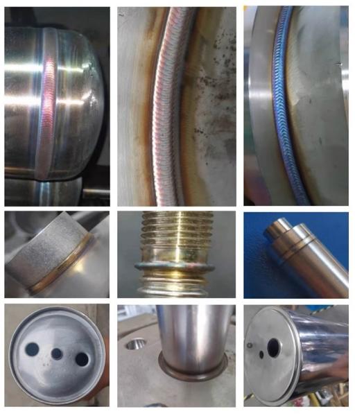 Automatic TIG Welding System for Thin Wall Materials 120J Pulse Energy