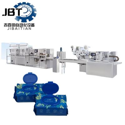 High Efficiency Automatic Wet Wipes Production Line Wet Tissue Making Machine