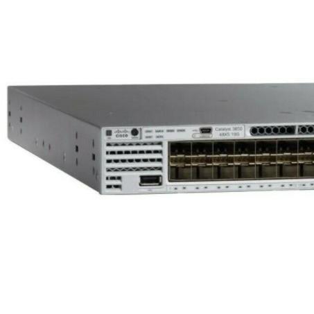 48Gbps 10G SFP Optical Switch WS-C3850-48XS-S 48 X 10/100/1000