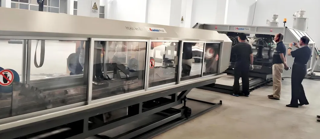 Fully Automatic HDPE/PP Double Wall Corrugated Pipe Production Line
