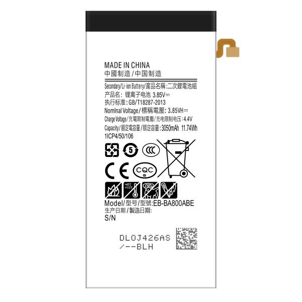 Батарея для мобильных телефонов EB-BA800ABE для Samsung A800 A8000 3050mAh 3.85V