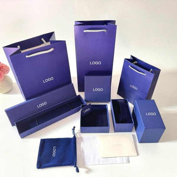 Wholesale Custom Logo Jewelry Paper Bags & Brand Paper Bags Luxury Gift Packaging Full Range of Paper Boxes for Packing