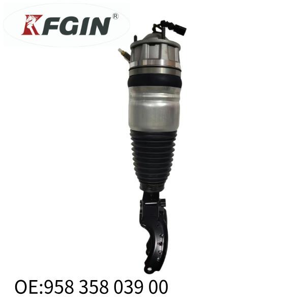 95835803900 Absorbeur de choc avant gauche Porsche Cayenne 17 pour suspension pneumatique