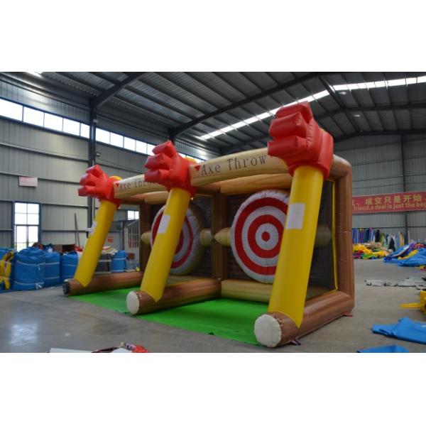 Outdoor Entertainment Mechanical Sports Interactive Toy Inflatable Shooting Gallery