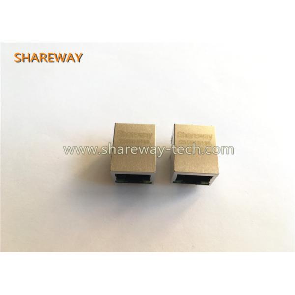 J0G-0007NL одиночное гаван RJ45 до PCB Джек отверстия 10/100 оснований-T AutoMDIX