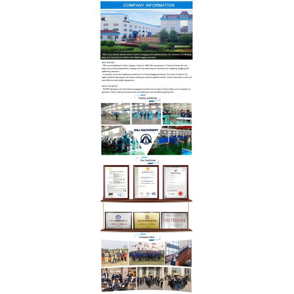 Food Packaging Solutions Vacuum Feed Corn Silage Bagger for Manufacturing Plant