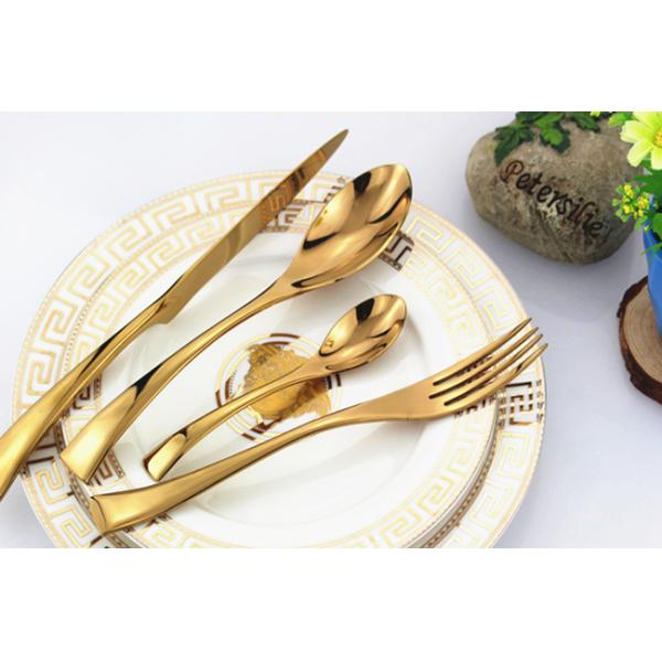 High quality Royal Stainless steel cutlery/gold flatware/wedding cutlery/wedding flatware