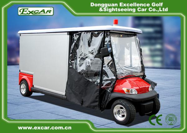 Carrinhos de golfe bondes da emergência do carro/clube da ambulância do seater 48V 2 VERMELHO