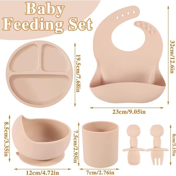 Шар набора Dinnerware силикона LFGB BPA свободный с крышкой непахучей