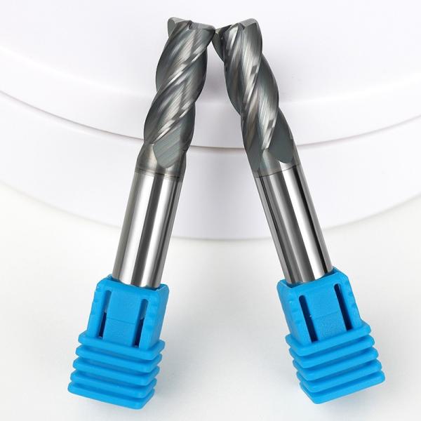 Universal Corner Radius Milling Cutter , HRC45 Solid Carbide Milling Bits For CNC