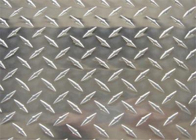 Durable Aluminum Diamond Tread Plate / Diamond Plate Stair Treads For Building